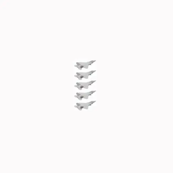 5PCS J-31 Stealth Aircraft Resin Model Set - Image 12