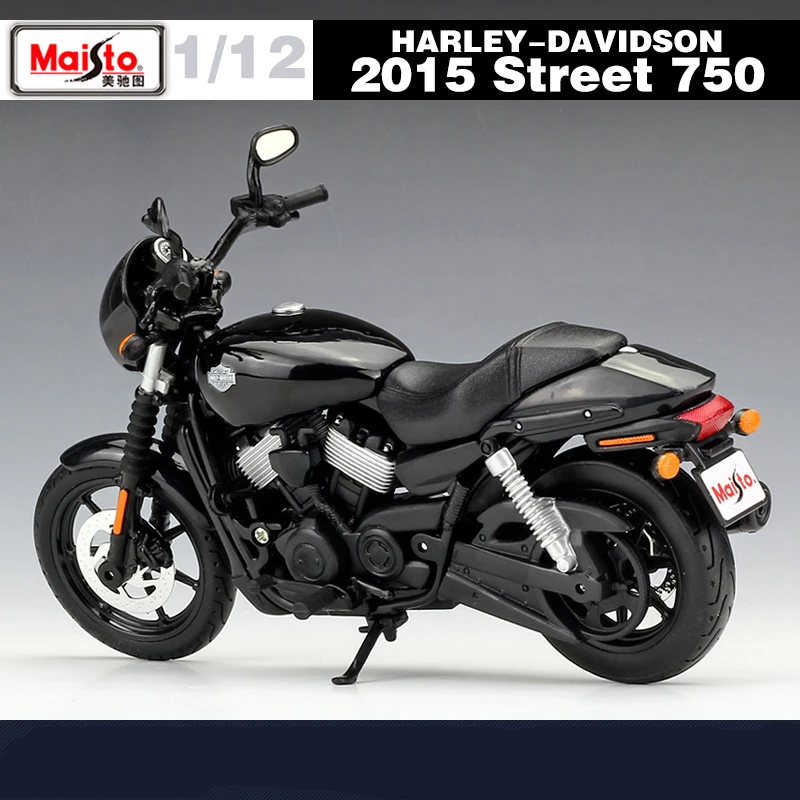 Maisto 1:12 Harley 2015 Street 750 Diecast Motorcycle 6 Maisto 1:12 Harley 2015 Street 750 Diecast Motorcycle - Image 6