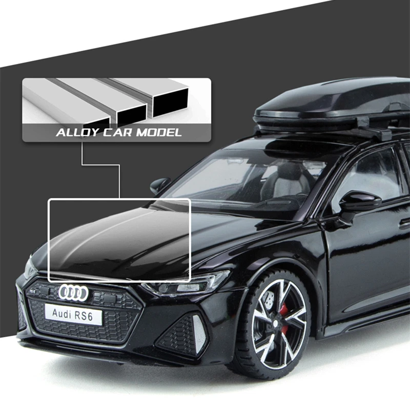 1/32 Audi RS6 Avant Diecast Model Car 2 1/32 Audi RS6 Avant Diecast Model Car - Image 2