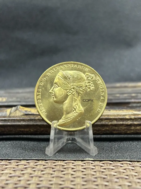 Victoria Coronation Commemorative Replica Coin - Image 3