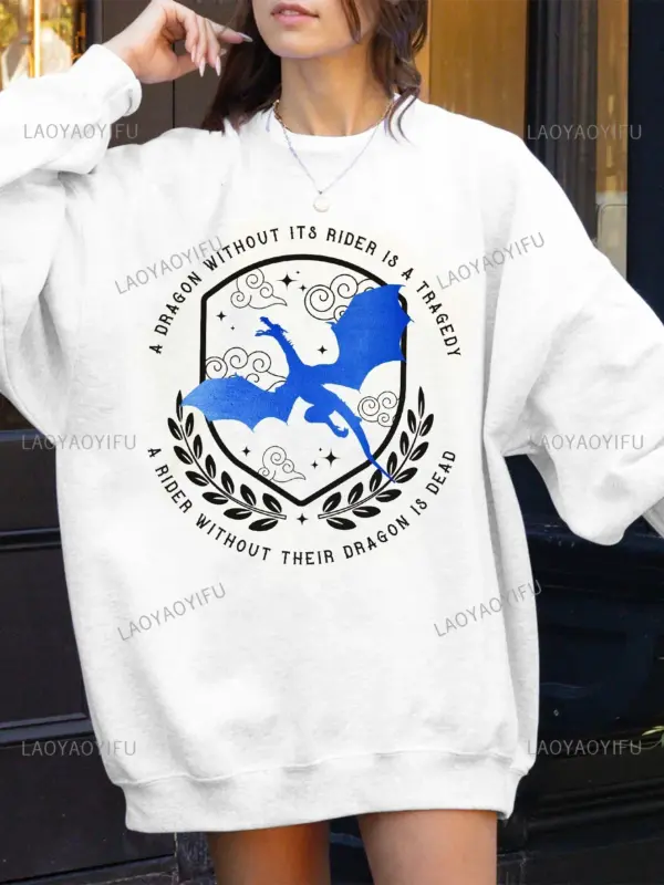 Fourth Wing Dragon Rider Hoodie for Women - Image 8