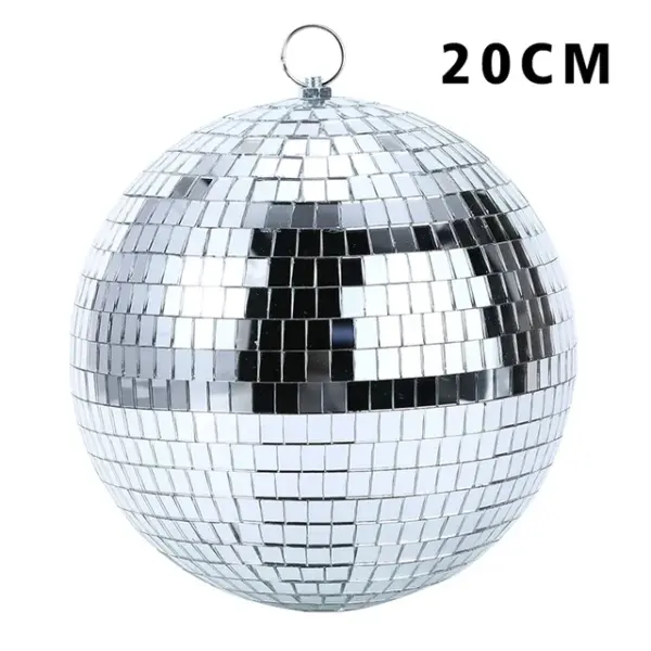 Colorful 8-Inch Disco Mirror Ball for Parties - Image 7