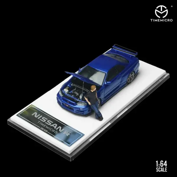 Nissan GTR34 Die-cast Car Model 1:64 Scale - Image 4