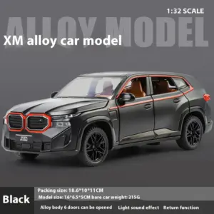 1:32 BMW XM Alloy Diecast SUV Model 17 S9c8f2e8eeb6f4cf6b078904924ba87882