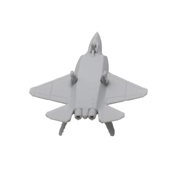 10PCS J-35 Military Plane Models Uncolored - Image 5