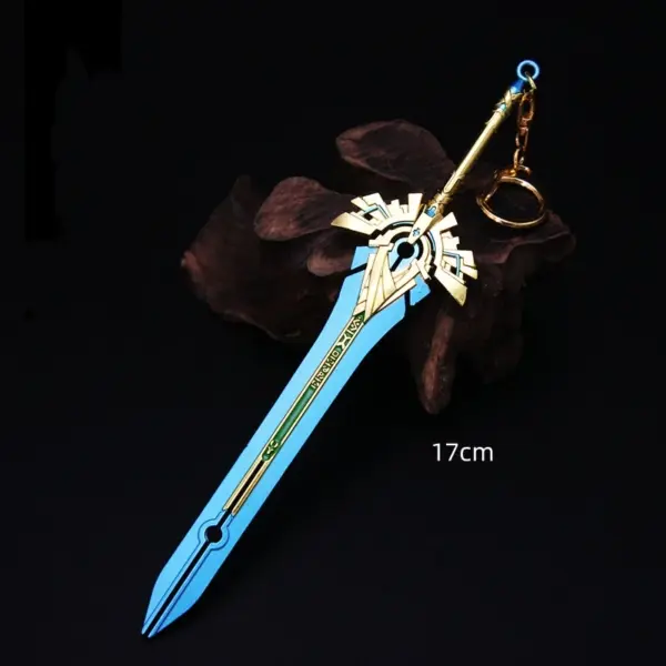 Genshin Impact Sword Metal Keychain Collection - Image 8