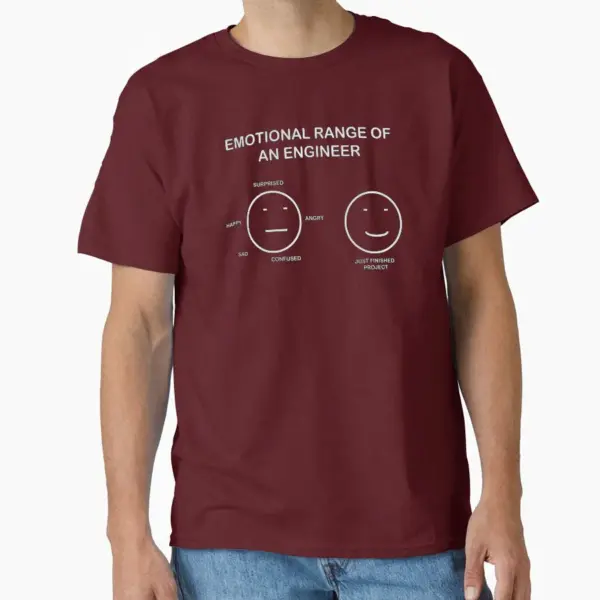 Humorous Engineer Finished Project T-Shirt - Image 12