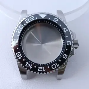 40.5mm Stainless Steel GMT Watch Case NH35/NH36 196 S9cfbc74af526401eaf643ff6c8bfced9v