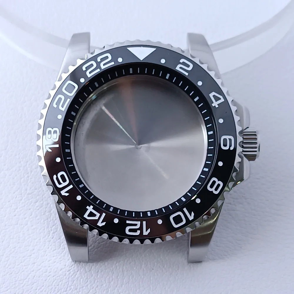 40.5mm Stainless Steel GMT Watch Case NH35/NH36 43 40.5mm Stainless Steel GMT Watch Case NH35/NH36 - Image 43