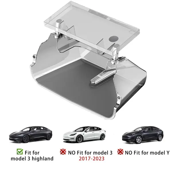 Tesla Model Y and Model 3 Highland Center Console Organizer - Image 5