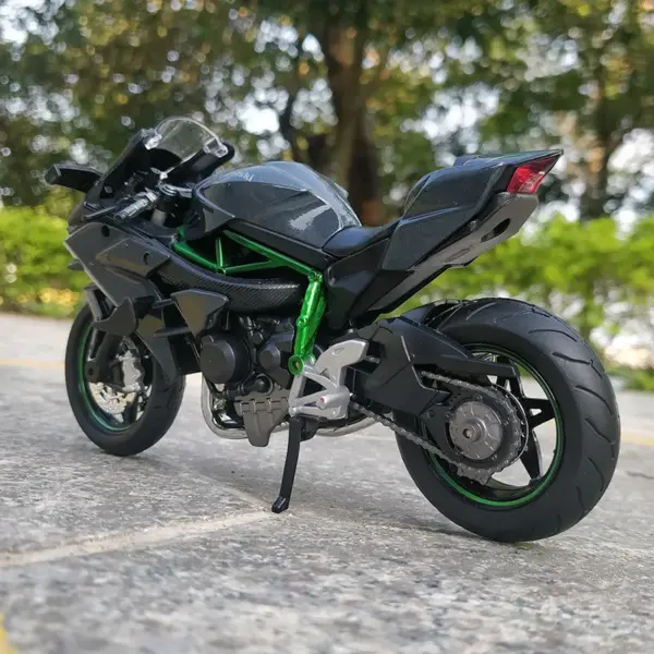 1:12 Kawasaki Ninja H2R Diecast Motorcycle Model - Image 2