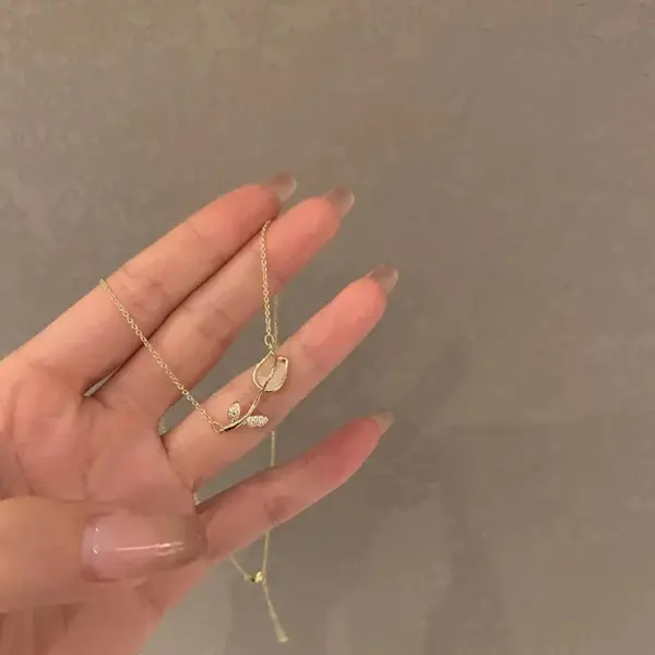 Kpop Black Heart Pendant Necklace for Women - Image 24