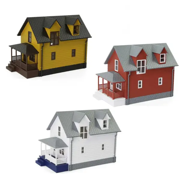 Evemodel HO Scale 1:87 Model Village House - Image 2