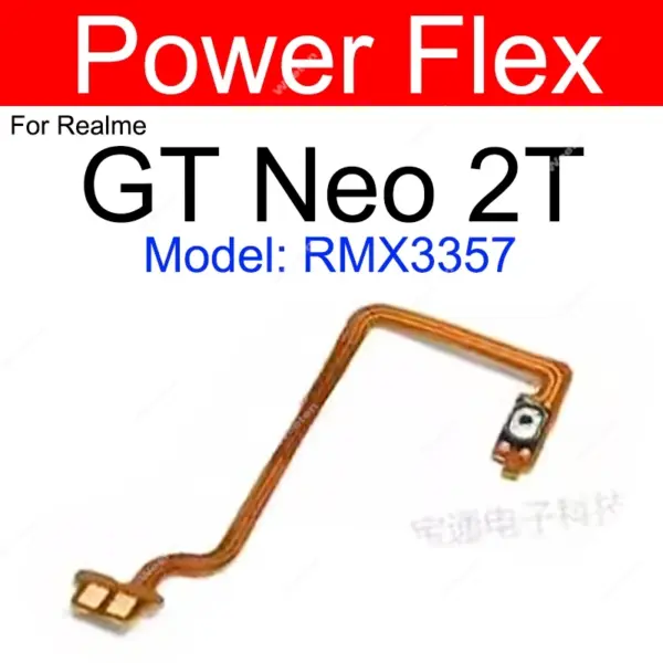 Realme GT Neo 2 Power & Volume Flex Cable Replacement - Image 14