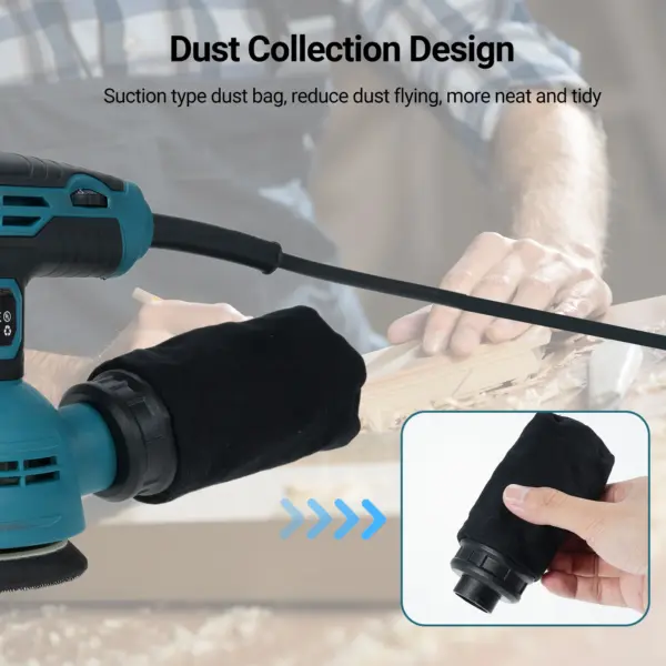 5-Inch Electric Random Orbital Sander 12000RPM - Image 2