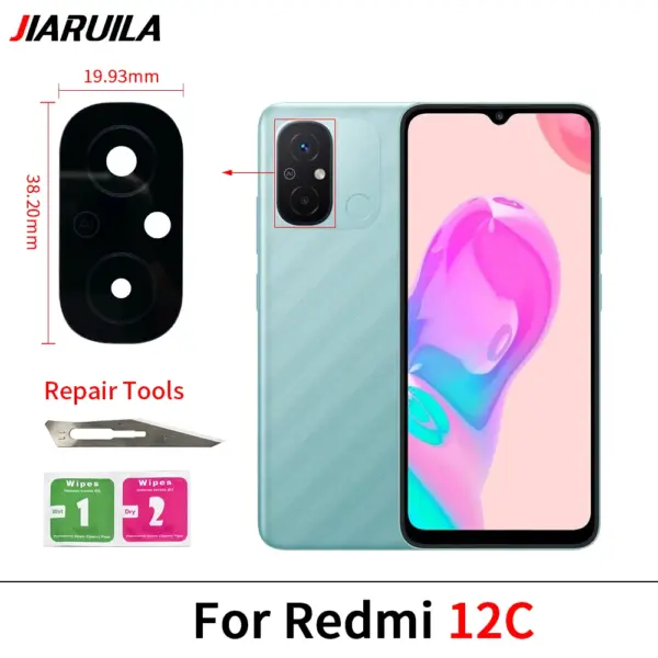 Redmi 13C & 12 Lite Camera Lens Cover Replacement - Image 6