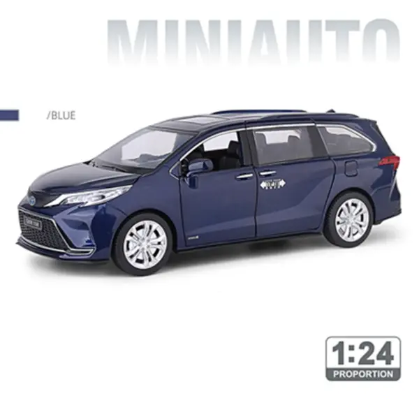 1:24 Granvia MPV Alloy Diecast Car Model - Image 10