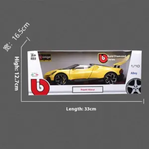 1:18 Bburago Bugatti W16 Mistral Diecast Model 10 S9d86d7d4424e4fc1b73177e160b260525