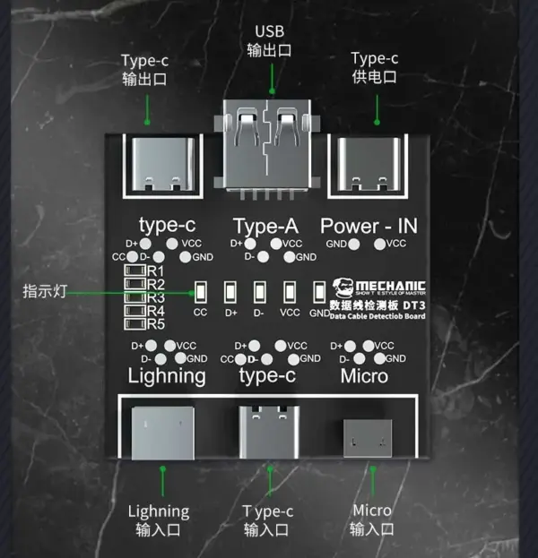 MECHANIC DT3 USB Cable Tester Board Tool - Image 4