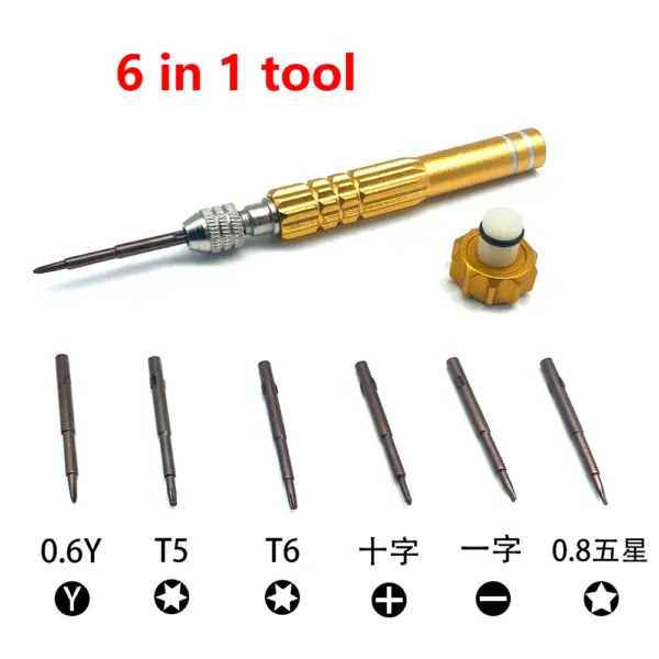 6-in-1 Phone Repair Screwdriver Kit for iPhone and Galaxy - Image 2