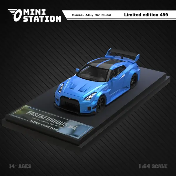 1:64 RX-7 Veilside Diecast Model Car - Image 6