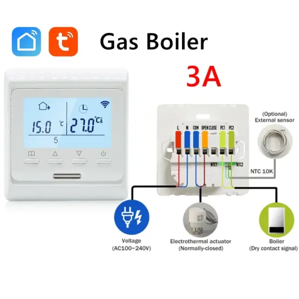 WiFi Programmable Thermostat for Underfloor Heating - Image 12
