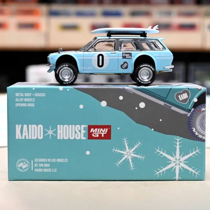 Datsun 510 Wagon 4x4 Diecast Model 1:64 3 Datsun 510 Wagon 4x4 Diecast Model 1:64 - Image 3