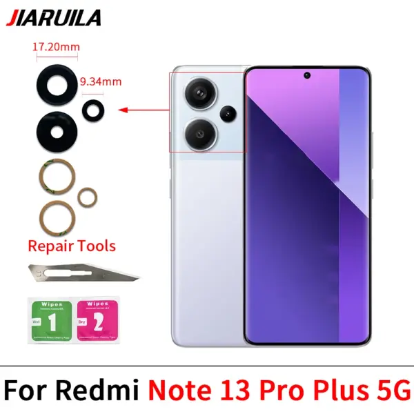 Camera Glass Lens for Xiaomi Redmi Note Series - Image 6