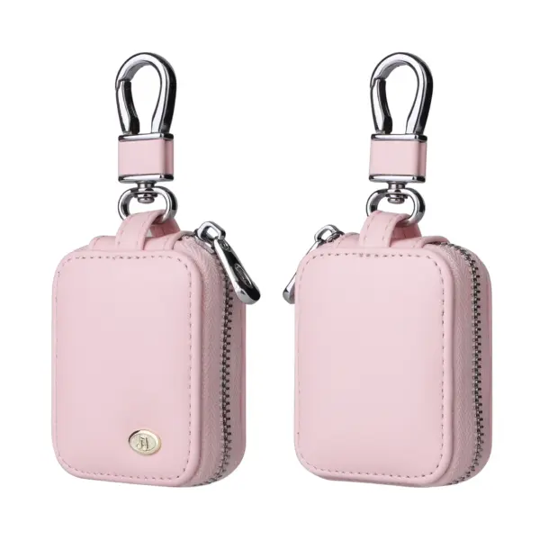 Universal Leather AirPods Case with Zipper - Image 7