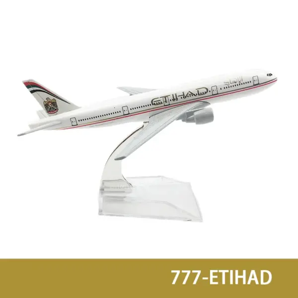 Diecast Boeing 747 777 Airplane Model 15cm - Image 44