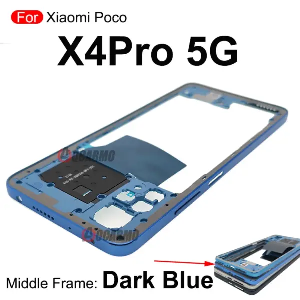 Xiaomi Poco X4 Pro 5G Frame & Back Cover Kit - Image 10