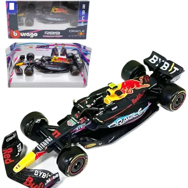 Bburago 1:43 Red Bull RB19 Diecast Model - Image 8
