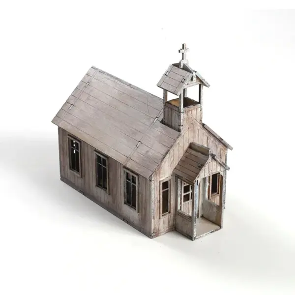 1/72 Eastern Europe Wooden Church Model Kit - Image 5