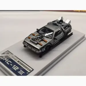 1:64 Back To The Future Delorean Model Car 12 S9f132454db9d472f8736f426b8e40fa2U