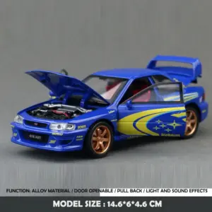 1/32 Subaru Impreza Rally Alloy Car Toy 15 S9f383c82bc704b35b772bb62a14eaabbC 2