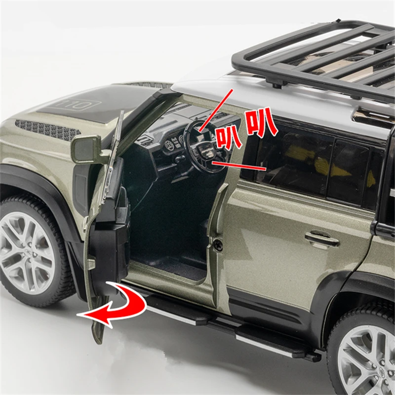 1/18 Scale Land Rover Defender Model Car 3 1/18 Scale Land Rover Defender Model Car - Image 3