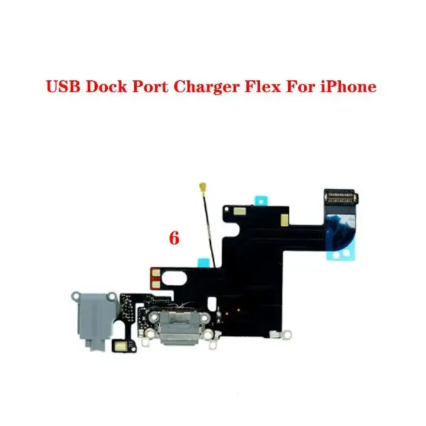 iPhone 6/6S/6 Plus/6S Plus Charging Port Flex Cable - Image 2