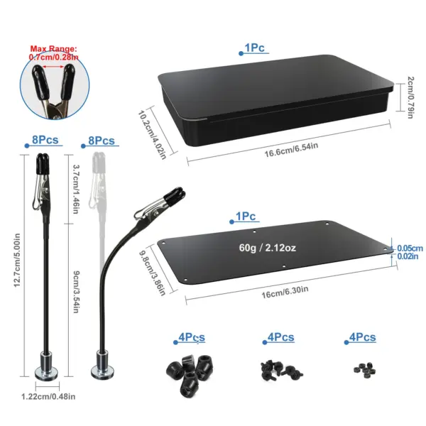 Evemodel GJJC2205M Magnetic Painting Clip Set - Image 2