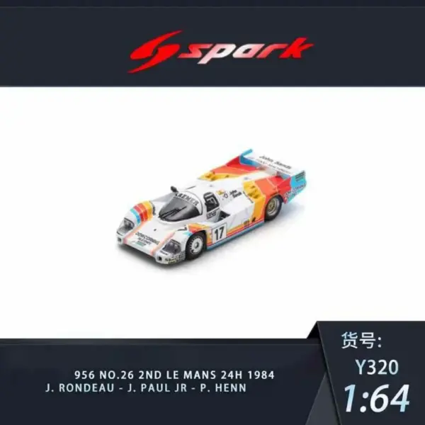Tiny Sparky 1:64 Porsche Diecast Model Collection - Image 3