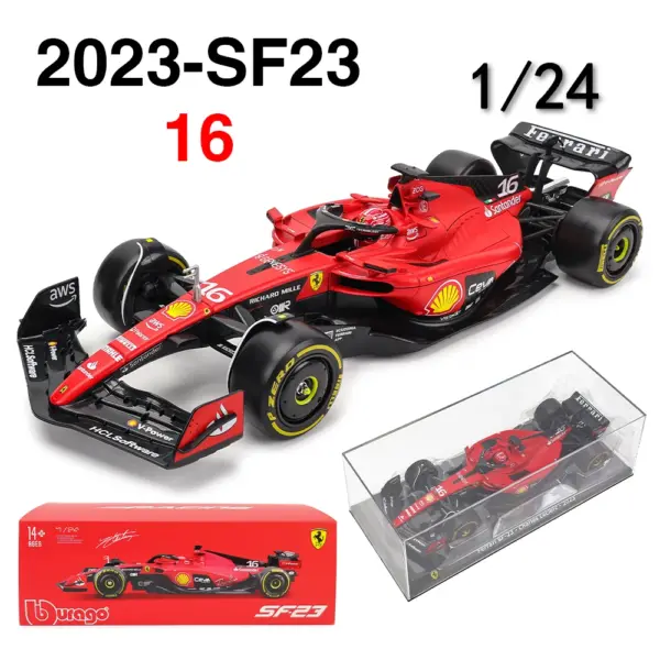 Bburago 1:24 F1 Ferrari Red Bull Model Car - Image 2