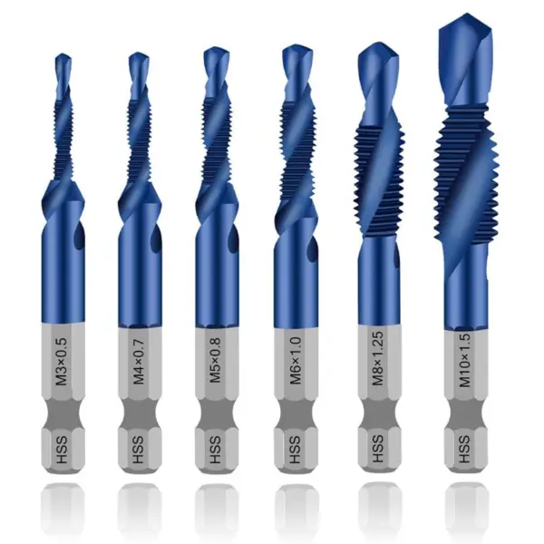 HSS Metric Tap Drill Bits Set M3 to M10 - Image 9