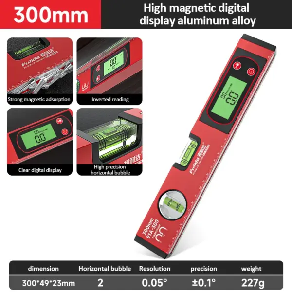 Magnetic Digital Protractor Angle Finder 0-90° - Image 8