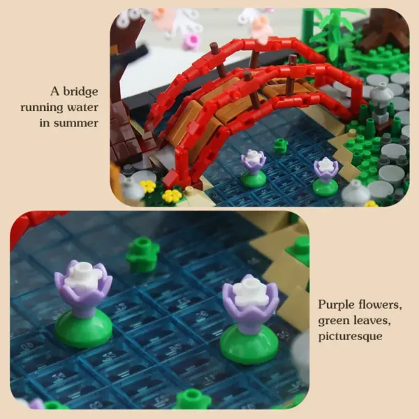 Zen Garden Building Blocks 2280 Pieces Set - Image 5