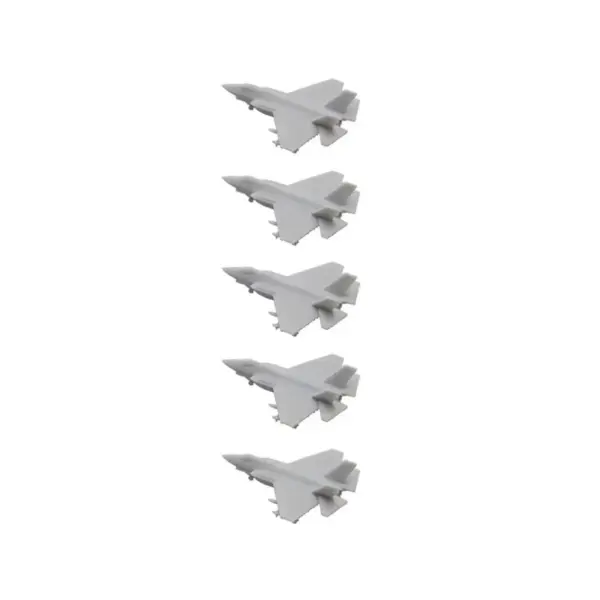 5PCS F-35C Lightning II Resin Model Planes - Image 9