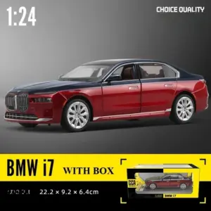 BMW I7 G70 1:24 Diecast Model Car Collection 18 Sa094f1caab084490b65b0a064904fff04