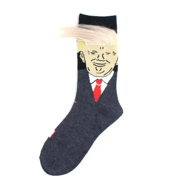 Donald Trump 3D Printed Crew Socks 2-Pack - Image 12