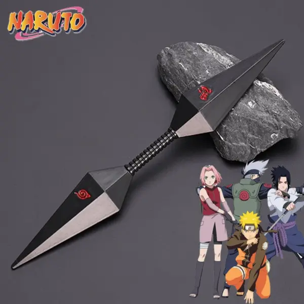 15cm Naruto Asuma Kunai Metal Sword Model - Image 10