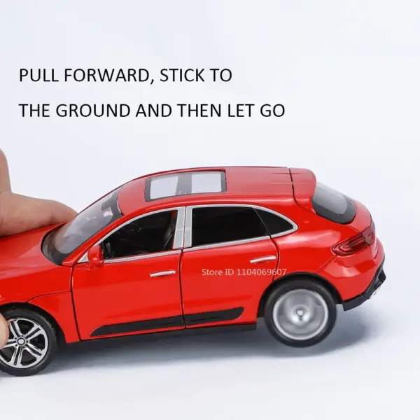1:32 Scale Macan T SUV Alloy Model Car - Image 5
