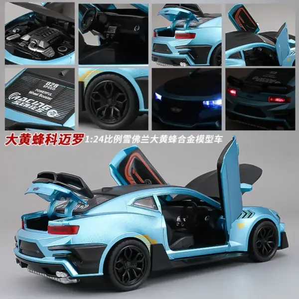 1:24 Diecast Chevrolet Camaro Hornet Model Car - Image 4