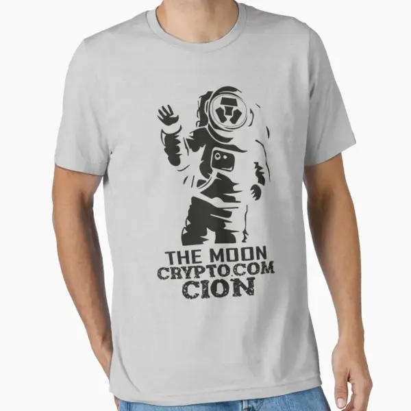 Crypto.com Coin Printed T-Shirt for Men - Image 6